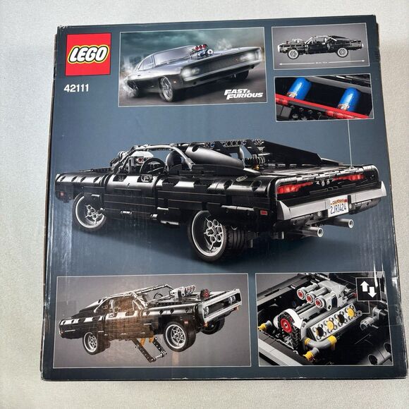 Lego Technic 42111 Fast & Furious: Dom's Dodge Charger - New / Sealed / Retired - Picture 8 of 14